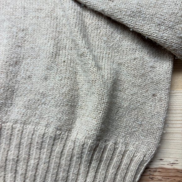 Vintage Loch Mist Wool Sweater Mens Large Brown Tan Crewneck Pullover USA Made - Picture 6 of 14